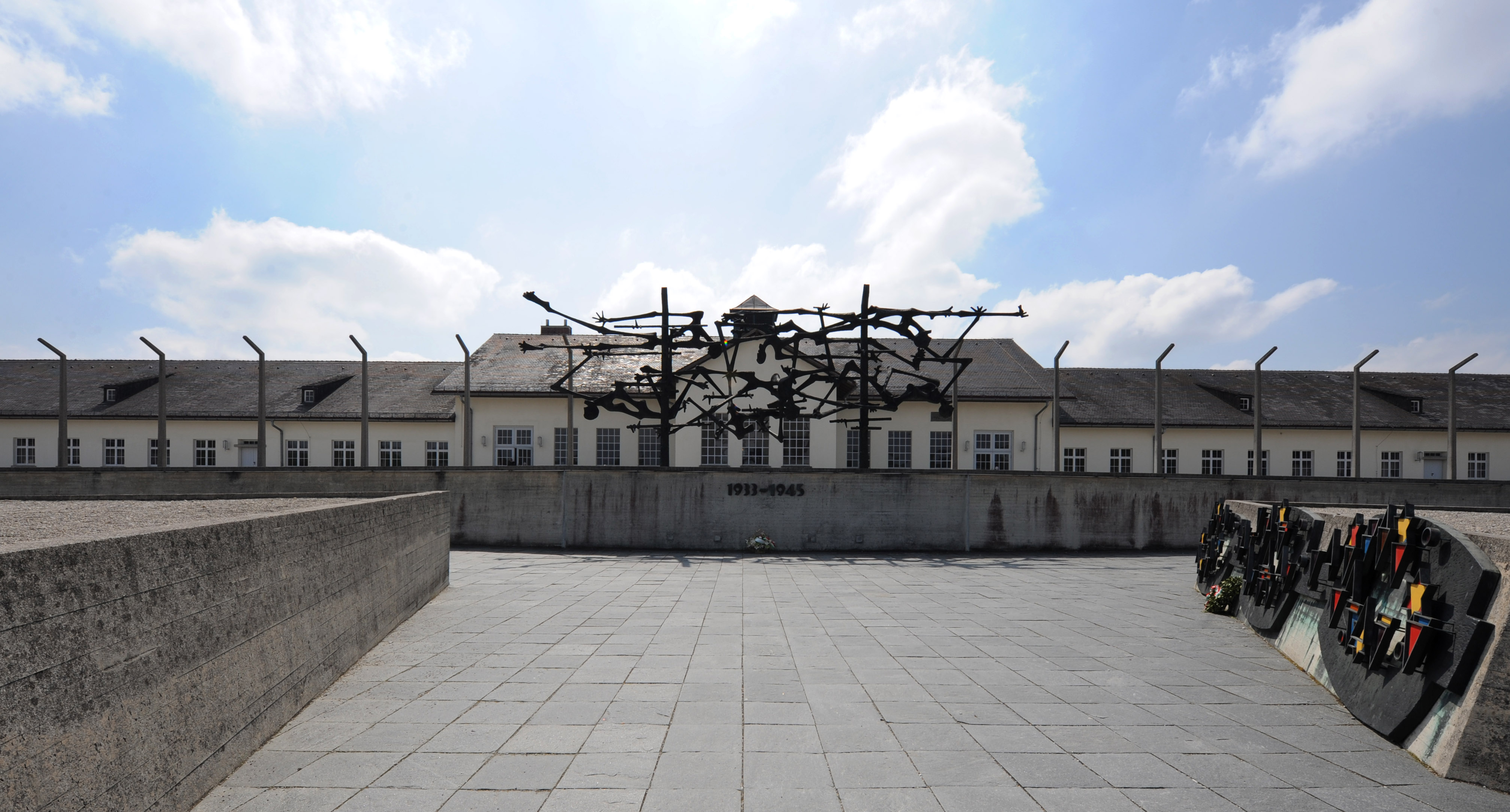 Koncentrationslägret Dachau i Tyskland. Koncentrationslägret Dachau i Tyskland.